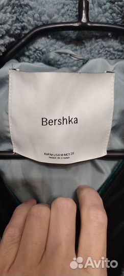 Пальто Bershka тедди