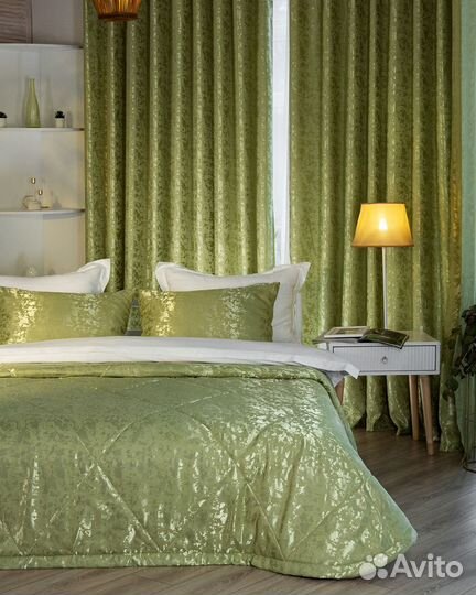 Покрывало Версаль светло-зеленый