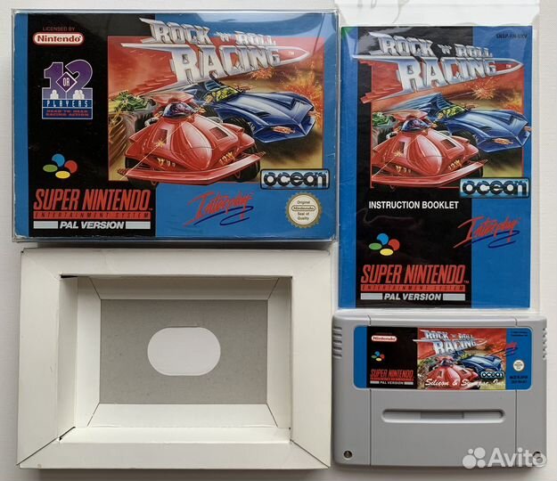 Rock'n'Roll Racing / snes / UKV