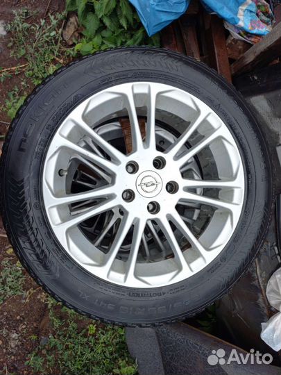 Зимние колеса на литых дисках r 16 Opel Astra