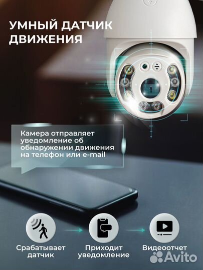 Уличная ip Wi-Fi камера