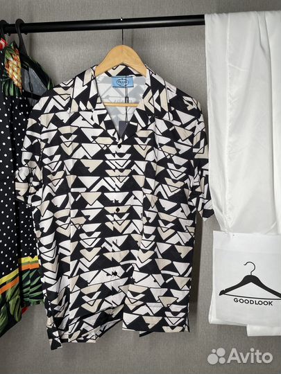 Prada рубашка безрукавка премиум