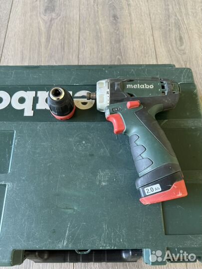 Дрель шуруповерт metabo powermaxx bs