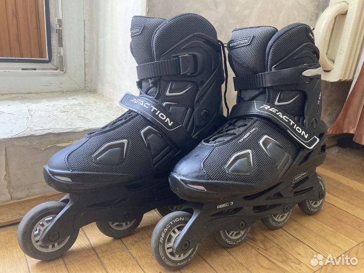 Роликовые коньки reaction soft boot pro