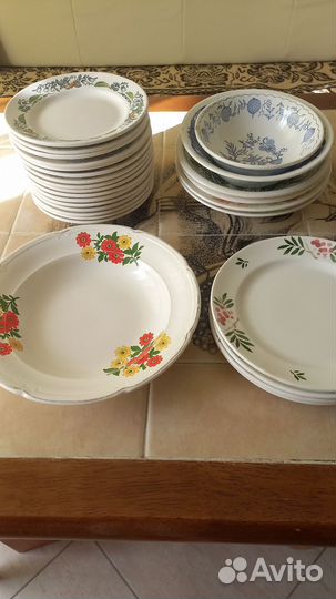 Тарелки СССР, Селедочницы