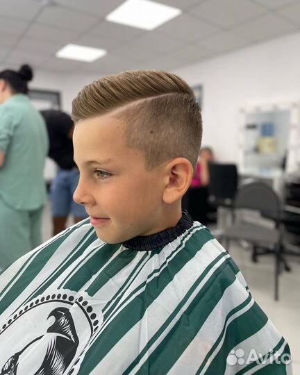 Барбер, мужская стрижка, барбершоп