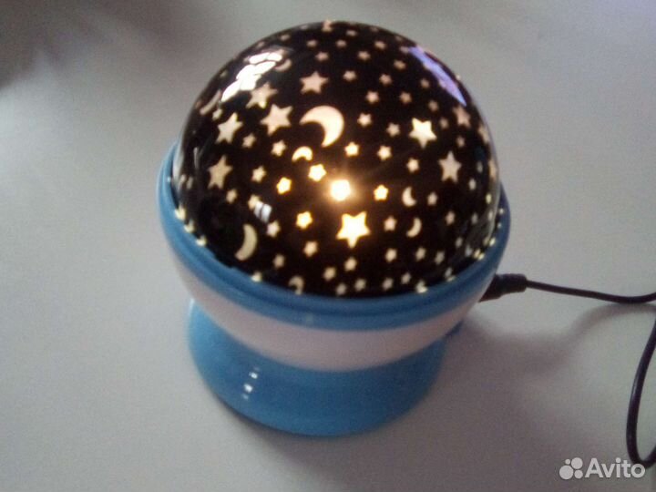 Вращающийся,ночной светильник