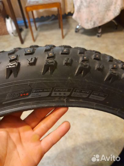 Зимние Покрышки для велосипеда (фетбайка) зимние