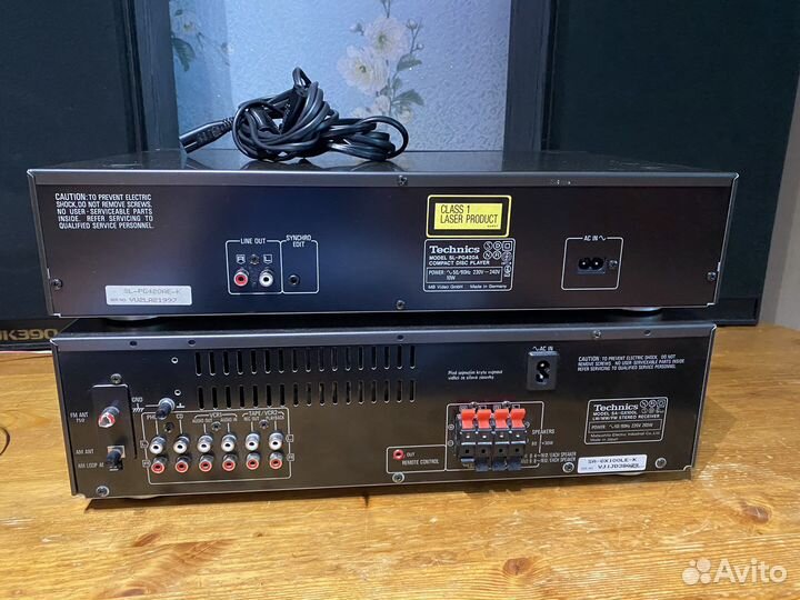 Technics SL-PG420A, SA-GX100L, SA-EX310