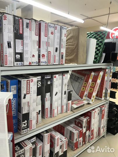 Радиатор алюминиевый rommer