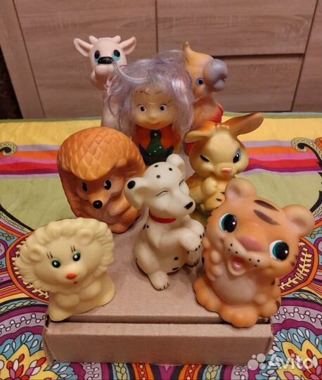 Резиновые игрушки СССР