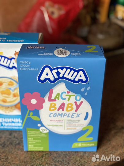 Каша и смесь агуша