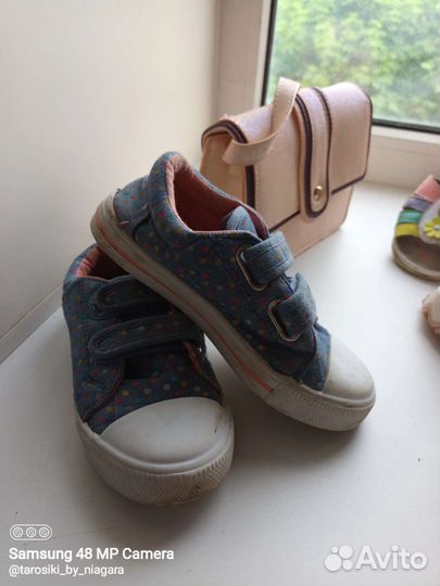 Пакет одежды для девочек 110 116 новые вещи обувь