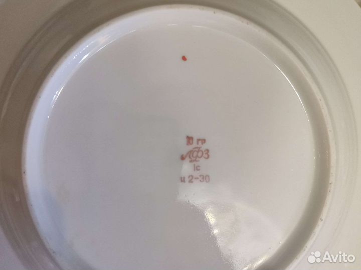 Тарелки глубокие СССР лфз