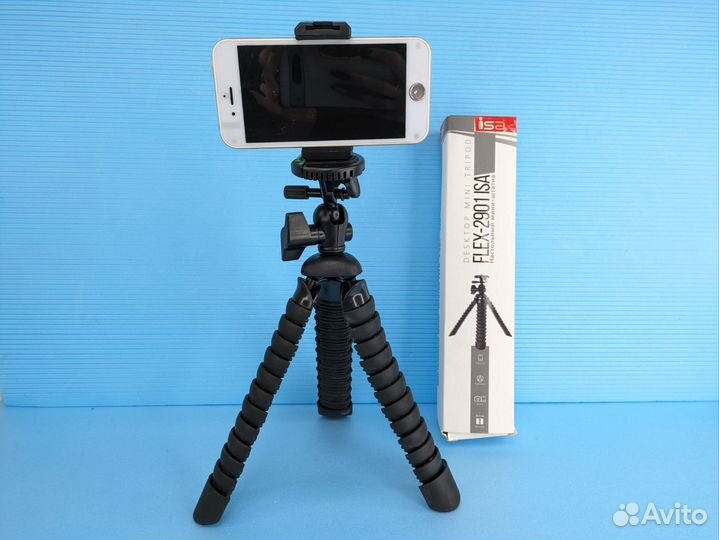 Штатив Isa тренога гибкий 26см