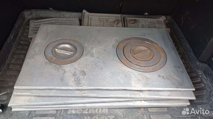 Плита чугунная для печи