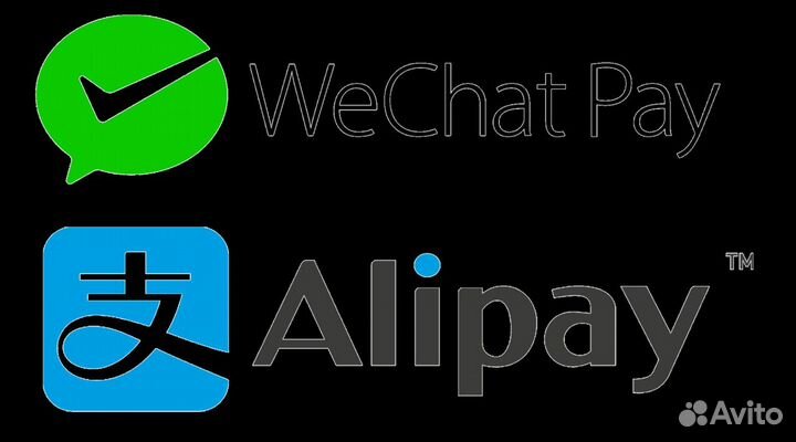 Пополнение Alipay, WeChat и Китайские бан. карт