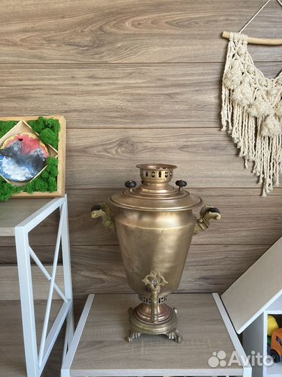 Дровяной самовар Кольчугин