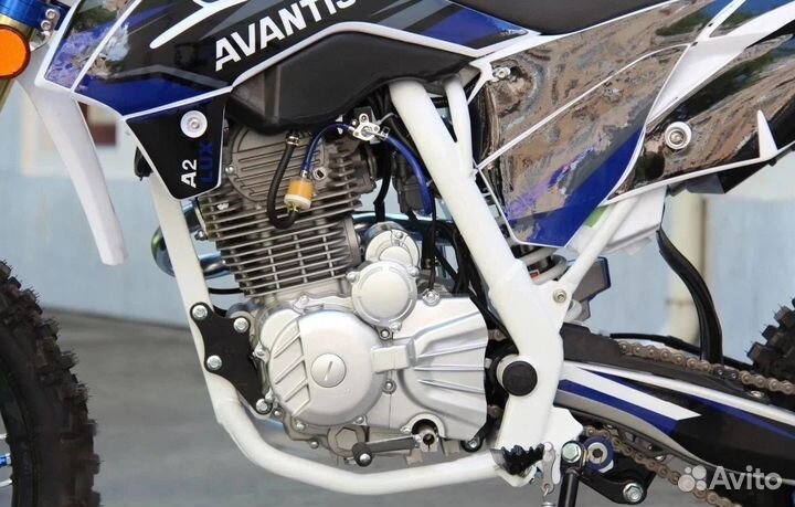 Мотоцикл Avantis A2 Lux (172FMM, возд.охл.) синий