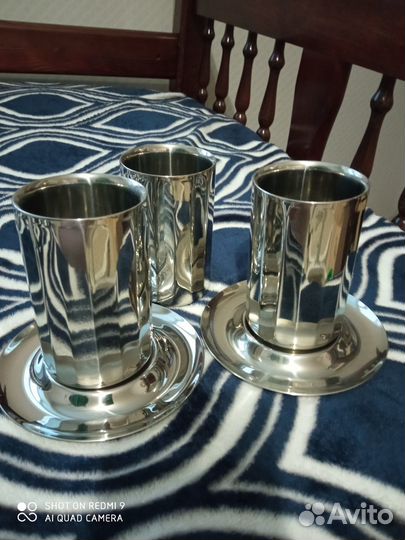 Zepter стаканы и термочайник Тайга, поднос