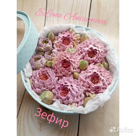 Съедобные букеты из зефира