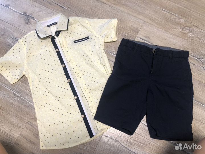 Рубашка на мальчика 128