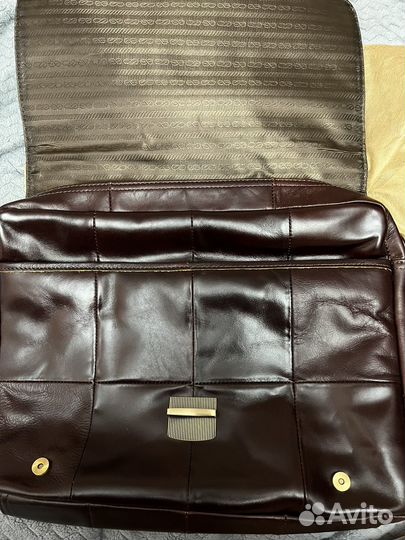 Мужской кожаный портфель