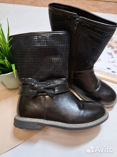Сапоги демисезонные для девочки 31