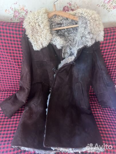 Дубленка натуральная мужская 50 -52размер