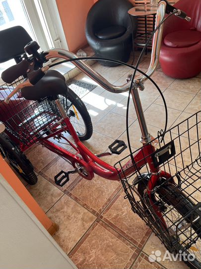 Велосипед трехколесный для взрослых