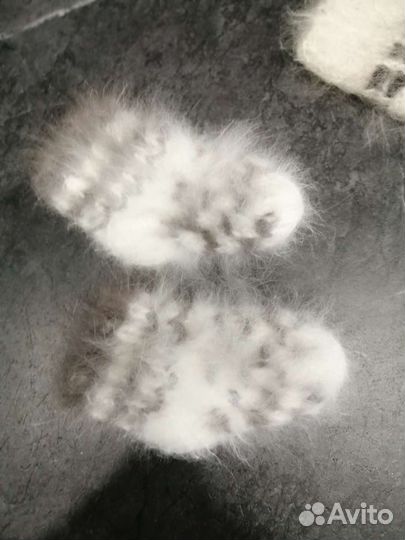 Носочки шерстяные для малыша