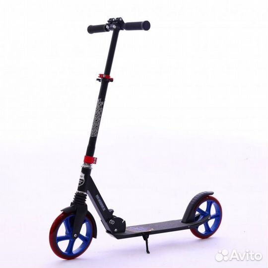 Самокат черный