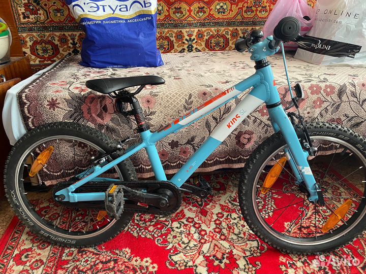 Детский велосипед cube