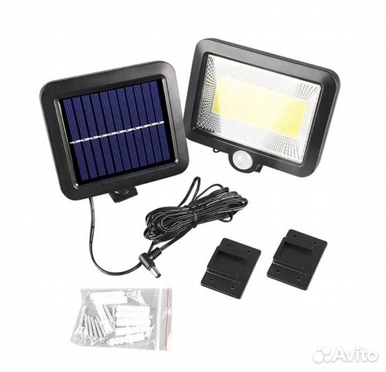 Уличный LED светильник солнечная панель Новый