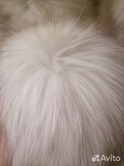 Меховой воротник песец