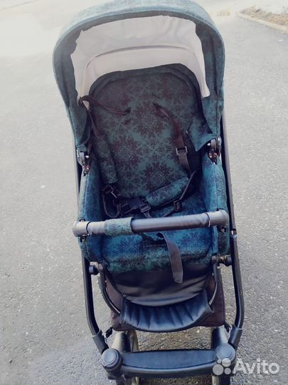 Коляска 2 в 1 индиго
