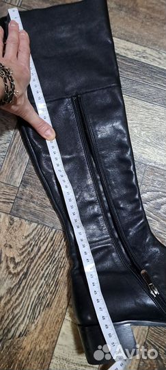 Сапоги кожаные женские 38 39
