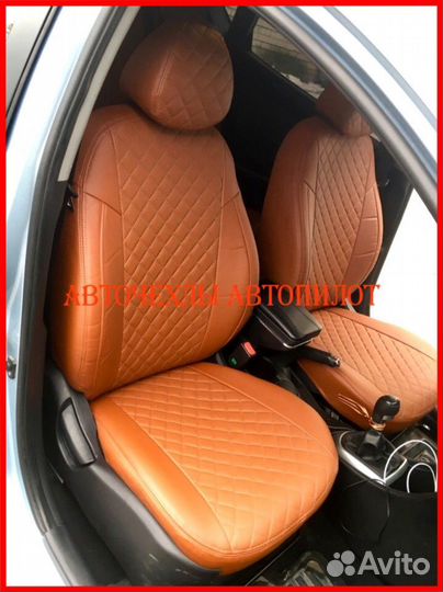 Чехлы Автопилот Hyundai Solaris 1 Sd из экокожи