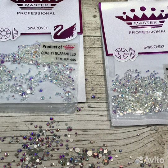 Стразы стекло Сваровски в ассортименте