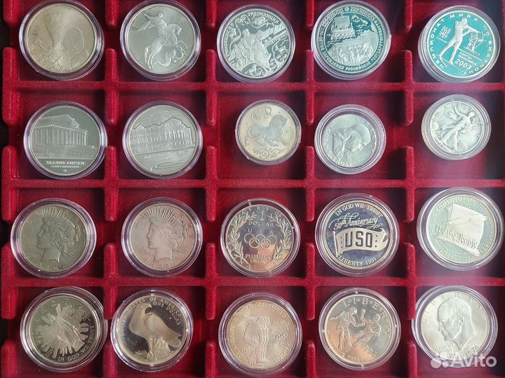 Серебряные монеты