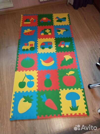 Коврик детский развивающий мягкий