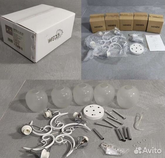 Люстра потолочная новая