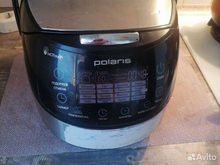 Мультиварка Polaris PMC 0517AD, черно-серебристая