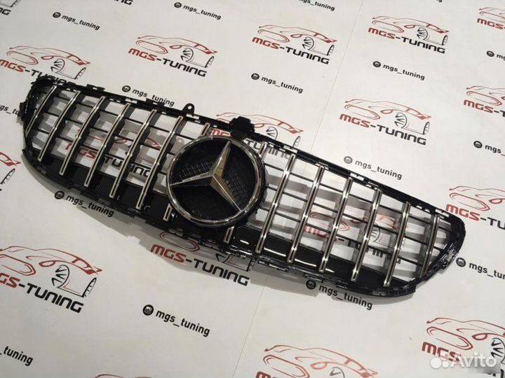 Решетка Mercedes CLS-Class W218 GT 14-18г