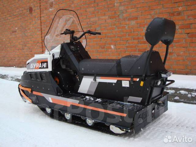 Снегоход буран лидер ае
