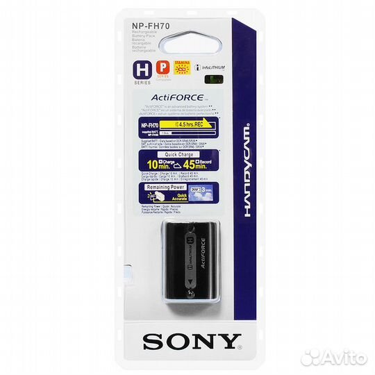 Аккумулятор Sony NP-FH70
