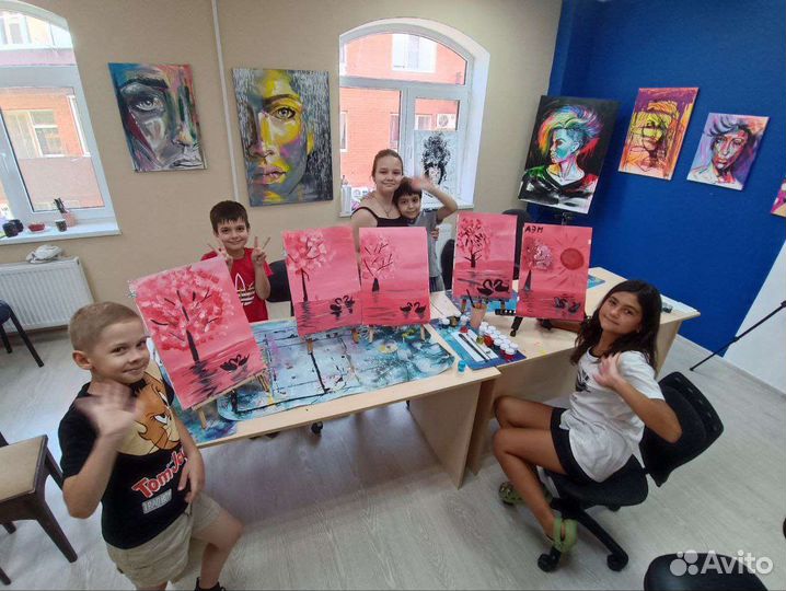 Мастер класс по живописи и рисованию