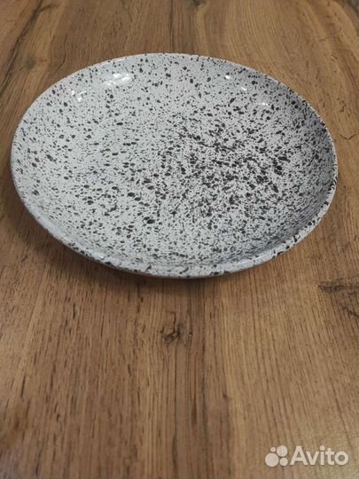 Керамическая посуда ручной работы покрытия Гранит