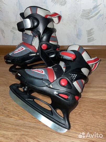 Коньки детские раздвижные 26-29р