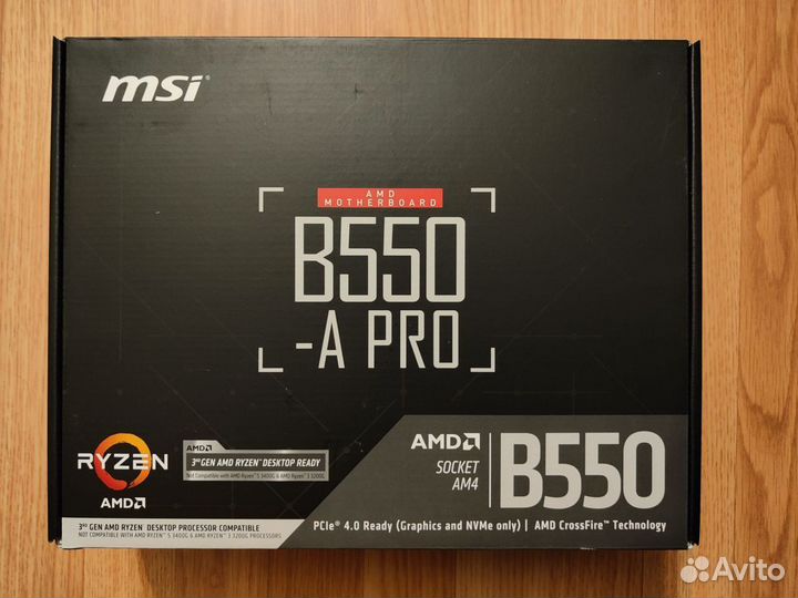 Комплект B550-A PRO + Ryzen 5600 (New)